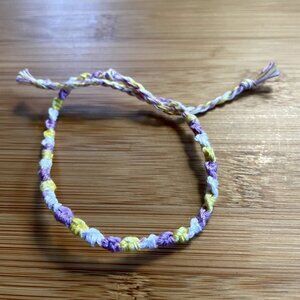 Elora Woven Bracelet anklet trendy comfortable tie embroidery thread woven gift